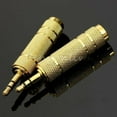 thumbnail image 4 of 2x Headphone Adapter Plug Audio Adapter Converter Connector, 4 of 9