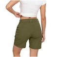 thumbnail image 5 of Summer Shorts for Women Casual Elastic High Waisted Comfy Lightweight Beach Shorts for Travel & Vacation, 5 of 5