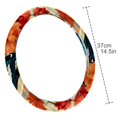 thumbnail image 4 of Woodpecker 14.5 Inch Printing PVC Leather Car Wheel Covers Steering Wheel Cover Auto Accessories, 4 of 6