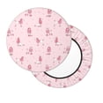 thumbnail image 7 of Uemuo Poodle Dog Pattern Round Bar Stool Seat Covers Washable Stool Cushion Slipcover Elastic Bar Chair Covers-, 7 of 7