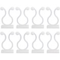thumbnail image 1 of 100 Pcs Plant Climbing Clips Wall Fixture Clip Self-Adhesive Plant Hooks White, 1 of 7