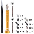 thumbnail image 2 of eXtremeRate® Philips Cross Opening Screwdrivers Kit, Assemble Disassemble Tools Set with Springs and Tweezers Screws, 2 of 5