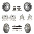 thumbnail image 1 of Transit Auto Front Rear Disc Brake Caliper Coated Rotors and Ceramic Pads Kit (10Pc) for Car Honda Accord Acura TSX KCG-101114T, 1 of 11