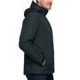 thumbnail image 7 of Vxararl Waterproof Jackets for Men for Running Hiking Cycling Travel Lightweight, Breathable, Rain Shell Coat Hood Jackets with Zipper Pockets Multi Pocket Travel Jacket Dark Gray M, 7 of 7