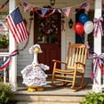 thumbnail image 5 of Qiweii Outdoor Garden Porch Goose Costume，Festive Outfit for Balcony Porch Goose Decoration, 5 of 6