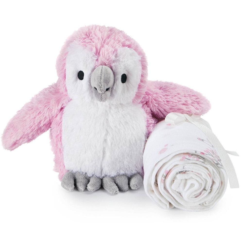 Aden + Anais Plush Toy with Swaddle Owl For the Birds