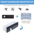 thumbnail image 2 of 1 Set High Adaptability Car Stereo Dash Kit 18.50X11.50X10.00cm Universal Radio Panel Bracket, 2 of 9