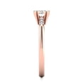 thumbnail image 4 of SuperJeweler 0.60 Carat Rose Cut Diamond Ring In 14 Karat Rose Gold For Women, 4 of 6