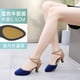 thumbnail image 1 of XIHAHA, zapatos de baile modernos a la moda para mujer, zapatos de baile de salón para niñas y mujeres, zapatos de baile de Tango con punta cerrada, suela de gamuza/goma para Salsa, 1 of 5