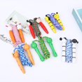 thumbnail image 5 of FeiKong Cuerda de saltar de algodón para niños, mango de madera, cuerda de fitness trenzada de algodón ajustable, 5 of 5