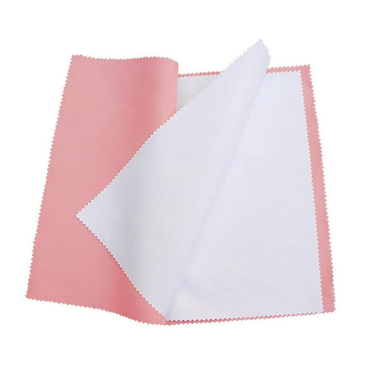 SenseYo 100 PCS Jewelry Cleaning Cloth Polishing Cloth for Silver Gold and  Platinum Jewelry (Pink) Health Beauty Care in 2023