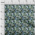 thumbnail image 2 of oneOone Cotton Poplin Green Fabric Abstract Decorative Floral Sewing Craft Projects Fabric Prints By Yard 42 Inch Wide, 2 of 4