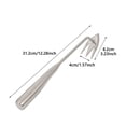 thumbnail image 2 of Manual Weed Remover Tool 2025 New 3 Tooth Steel Metal Material Garden Backyard Farm Uprooting, 2 of 3