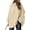 Beige, variant on PRETTYGARDEN Women's Winter Turtleneck Oversized Sweaters Long Sleeve Chunky Knit Slouchy Pullover Sweater Tops