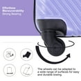 thumbnail image 6 of Maritcute 3pcs Luggage Sets Lightweight Luggage Suitcase With 2 Hooks 360 Degree Spinner Wheels For Men Women (20in/24in/28in), 6 of 9