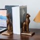 thumbnail image 5 of 2 Piezas de Estatuas de Gatos Egipcios, Soportes para Estanterías de Libros, Sujetalibros, Artesanías, Coleccionables, Creativos, Topes de Libros para, 5 of 9