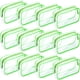 thumbnail image 1 of Bolsas de maquillaje Weewooday de PVC transparente con cierre, 12 unidades, 1 of 7