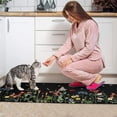 thumbnail image 6 of Flower Kitchen Rugs Summer Floral Kitchen Rugs and Mats Summer Kitchen Floor Mat Spring Kitchen Rugs Floral Rug for Kitchen Decorative Doormat Runner Rug for Laundry, Bedroom, Bathroom, Front Door, 6 of 6