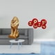 thumbnail image 2 of Figura De León Majestuosa Con Bendición De Año Nuevo Chino, Adorno De Mesa, Escultura Para Oficina, Hogar, Estantería, Decoración Del Festival De Primavera, 2 of 8