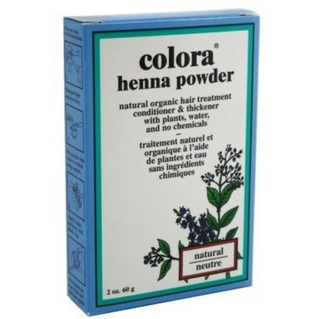 Colora Henna Powder Hair Color Natural, 2 oz