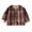 Red, variant on zbxnLI Toddler Baby Plaid Jacket Long Sleeve Button Closure Padded Lined Warm Outerwear for Kids