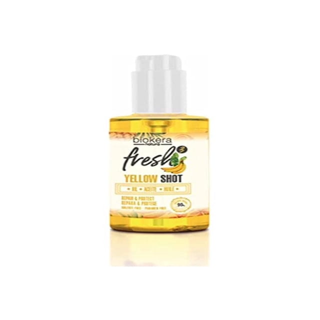 Aceite reparador capilar Biokera Natura Fresh Yellow Shot 68 ml