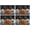 Evil Pumpkin Halloween, variant on Cute Ghost Happy Halloween Placemats Set of 4 Farmhouse Spooky Halloween Place Mat Washable Anti-Skid Dining Table Mats for Halloween Dining Table Accessories