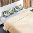 thumbnail image 5 of Yayeee Pillowcase King Size Set of 2 Satin Wrinkle Resistant Pillow Case, Large Pine Tree, 5 of 7