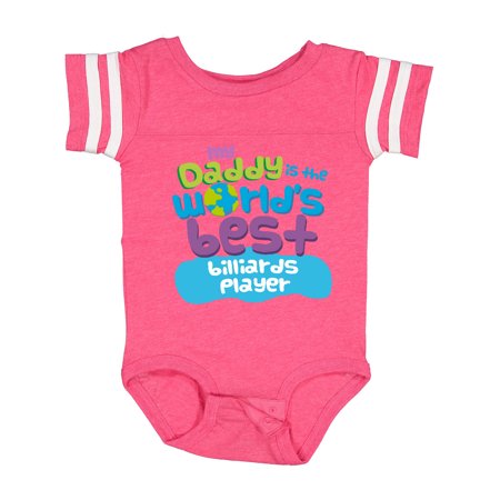 

Inktastic World’s Best Billiards Player Daddy Gift Baby Boy or Baby Girl Bodysuit