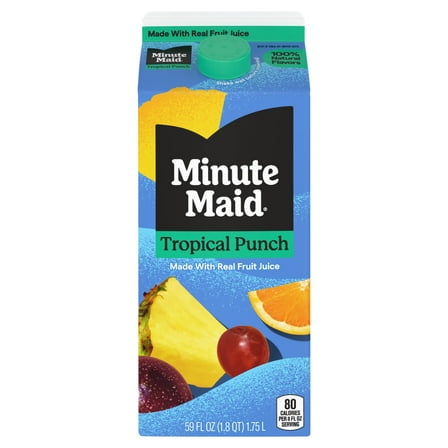 2 Pack - Minute Maid PremiumTropical Punch 59 oz Package May Vary