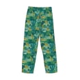 thumbnail image 5 of Xecao Jungle Leopard Men's Straight Lounge Pajama Pants: The Ultimate in Comfortable Sleepwear, 5 of 9