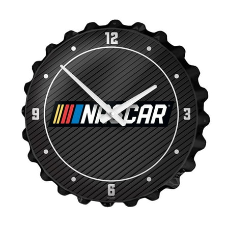 NASCAR 18.5" Bottle Cap Wall Clock