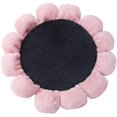 thumbnail image 1 of Cama para mascotas en forma de flor, cama para gatos de felpa, nido cálido para gatos, almohada suave para cachorros, cesta para gatos, cama redonda, cómoda y linda almohada lavable para gatos de 60 cm (gris) brillar  Electrónica, 1 of 5