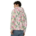 thumbnail image 4 of Kdxio Tropical Pitaya Print Men Hoodies Casual Hoodies for Men with Zip Pockets Full Zip Long Sleeve Sweatshirt Sports Hooded Jacket-Medium, 4 of 5