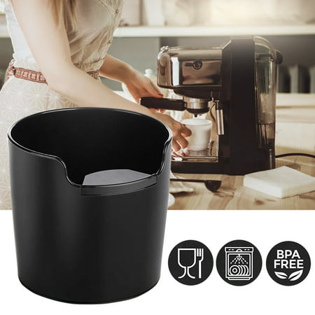 

Dump Bin Shock Absorbent Anti-skid Coffee Grind Knocking Box Container Recycling Waste Storage Easy Clean Bar Cafe Accessories