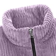thumbnail image 5 of Men's Corduroy Puffer Jacket Zip Up Stand Collar Vintage Padded Warm Fall Winter Casual Outerwear with Pockets, 5 of 8