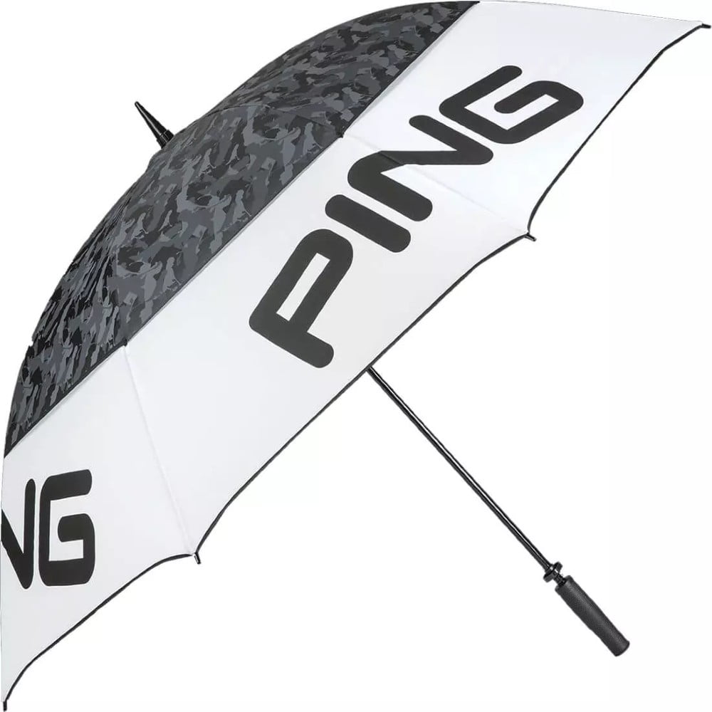 New Ping Golf Tour Double Canopy 68quot Umbrella WhiteBlack