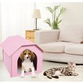 thumbnail image 4 of Maison pour Animaux Intérieure Extérieure, Niche Extérieure Lit pour Animaux Maison Pliable Imperméable Niche Maison pour Chat pour Petits à Moyens Chiens Chats, 4 of 7
