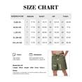 thumbnail image 3 of Iceglad Mens Cotton Linen Shorts Stretch Summer Beach Shorts Casual Drawstring 7inch Inseam Shorts, 3 of 8