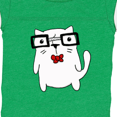 thumbnail image 4 of Inktastic Nerd Cat Boys or Girls Baby Bodysuit, 4 of 5