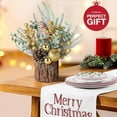 thumbnail image 5 of AIGIA Artificial Mini Tabletop Christmas Tree Decorations with Christmas Ornaments, Small Christmas Tree for Xmas Party Thankgivings Christmas Decor, 5 of 7