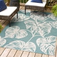 thumbnail image 4 of JONATHAN  Y  Montego Abstract Swirl Area Rug 4 X 6 - Blue/Ivory, 4 of 5