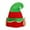 Multicolor, variant on TanSiDing 1pcs Santa Hat Christmas Elf Hat with Attached Ears Green and Red,Christmas Hat for adult