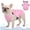 Pink, variant on Kuoser Dog Cooling Vest, Breathable Mesh Ice Vest for Dogs, Cooling Jacket for Pet, Pink, medium