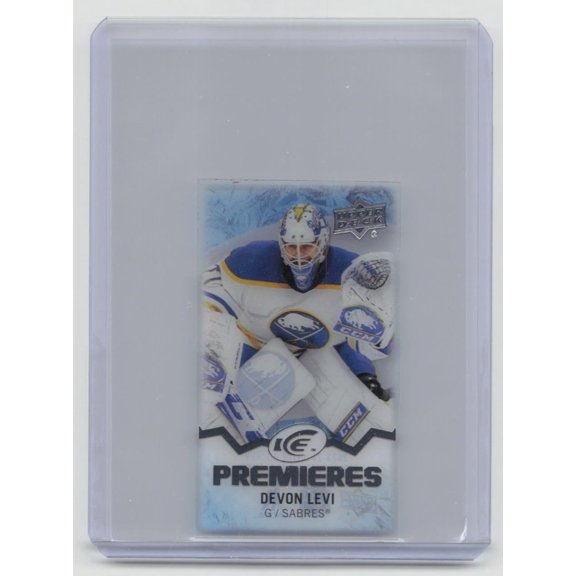 2023-24 Upper Deck Ice Ice Premieres Mini MI-37 Rookie Devon Levi Buffalo Sabres