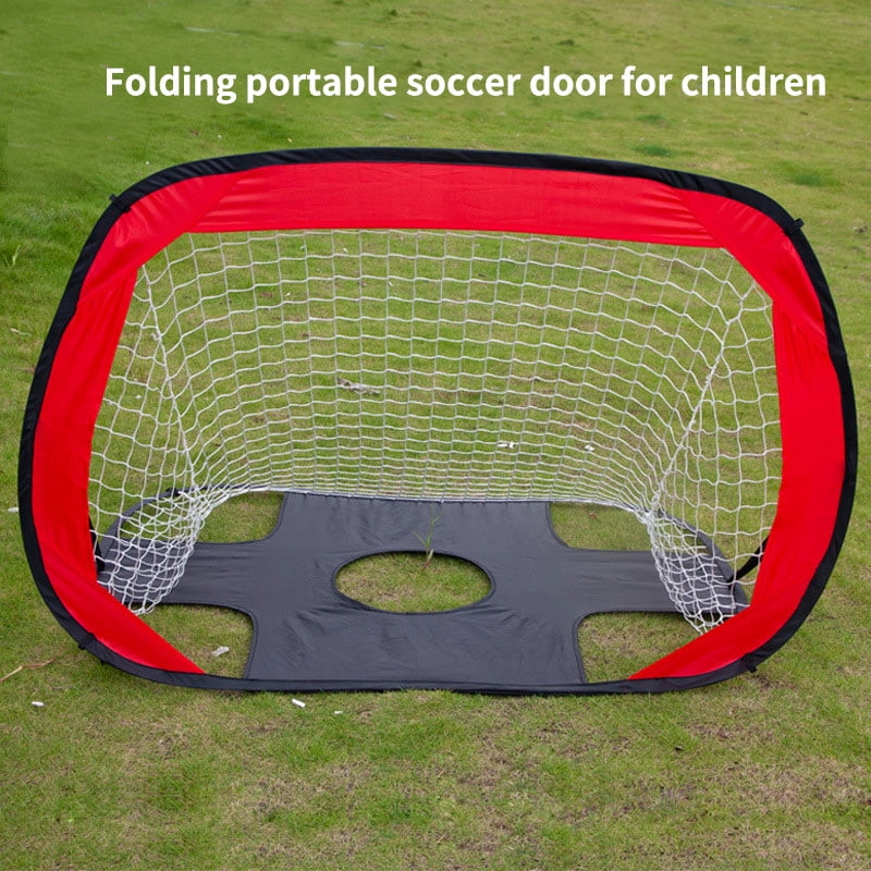 ACCEDE Foldable Soccer Goal Net Portable Football Practice Net Kids