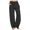 Black, variant on WIZUTIZ Palazzo Pants for Women Plus Size Comfy Trendy Loose Wide Leg Sweatpants Elastic Stretch High Rise Palazzo Pants Solid Drawstring with Pockets Pants Tiktok Trend Items Outdoor Blue