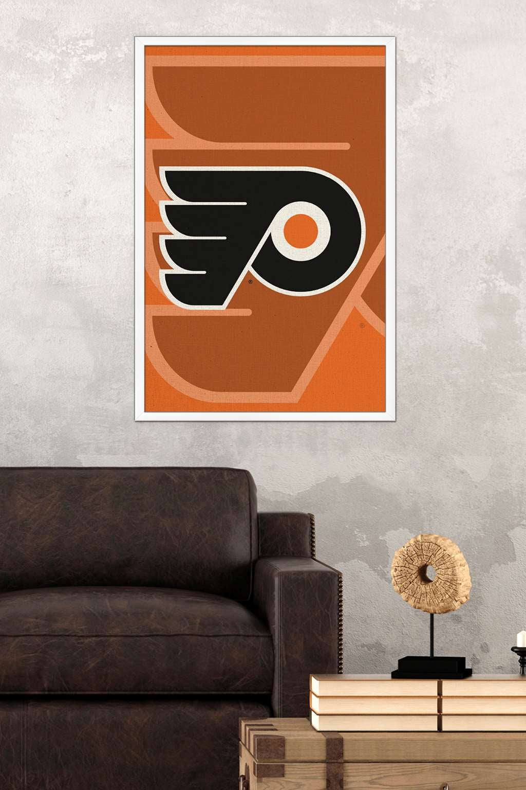NHL Philadelphia Flyers - Logo 14 Wall Poster, 22.375" x 34", Framed