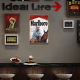 thumbnail image 4 of Placa de Letrero de Metal Marlboro para Bar Pub Club Cafetería Wdftyju, 4 of 7