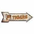 thumbnail image 3 of SignMission P-ARROW8-999570 8 x 24 Po Large Tigres Flèche Signe, 3 of 4